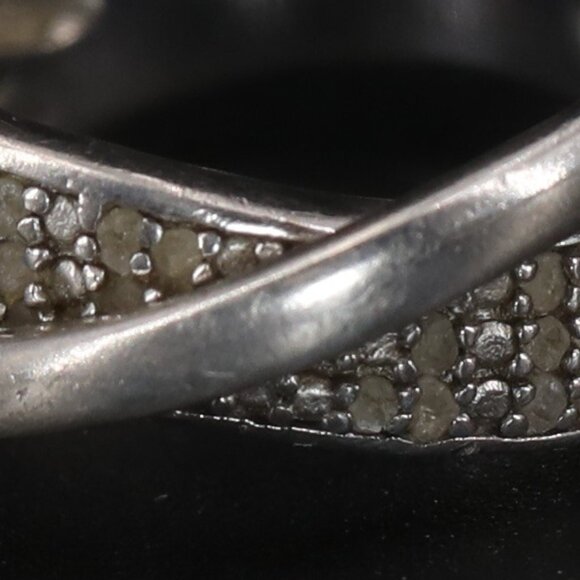 Real Diamond Ring 1 ct Deborah Boskin Jewelry DBJ 925 Sterling Solid Silver - Picture 7 of 8